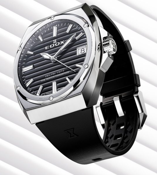 EDOX Delfin The Original 1973 Date - Ladies 50504-3CA-NIN - Obrázek 3