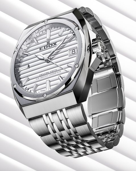 EDOX Delfin The Original 1973 Date - Ladies 50504-3M-AIN - Obrázek 3