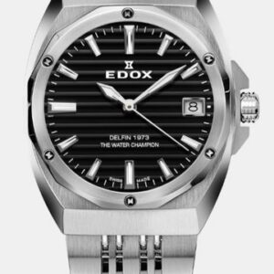 EDOX Delfin The Original 1973 Date - Ladies 50504-3M-NIN