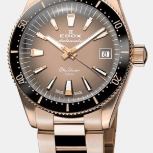 Edox Skydiver 38 Date Automatic 80131-37RNM-VDBEI