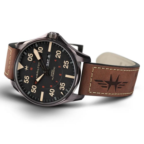 Hamilton Khaki Aviation Pilot Day Date Auto H64705531 - Obrázek 3