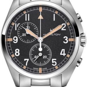 Hamilton Khaki Aviation Pilot Pioneer Chrono Quartz H76522131