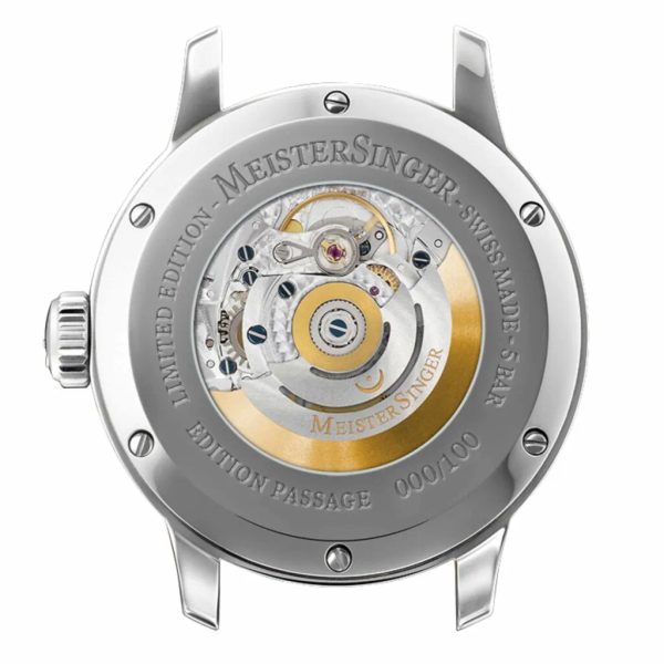 MeisterSinger Edition Passage ED-PASSAGE - Světle hnědý kožený řemínek - Obrázek 3