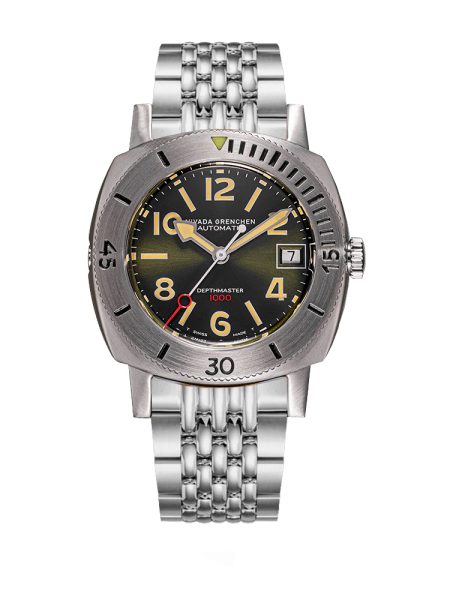 Nivada Grenchen Depthmaster Numerals - Beads of Rice