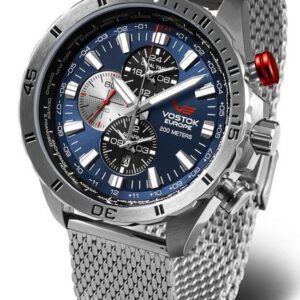 Vostok Europe Almaz Multifunctional Line YM26-320A652 - ocelový náramek