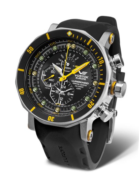 Vostok Europe Lunochod-2 Multifuncional Line YM86-620A505 - ocelový náramek - Obrázek 2