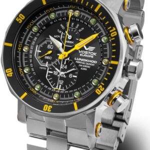 Vostok Europe Lunochod-2 Multifuncional Line YM86-620A505 - ocelový náramek