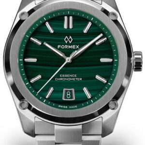 Formex Essence FortyOne Automatic Chronometer Malachite Steel Bracelet 0334.1.6690.100