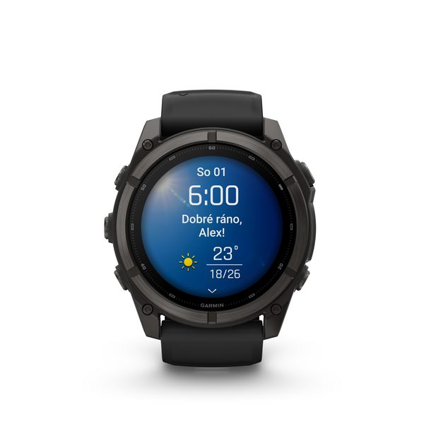 Garmin Fenix® 9 - 51 mm, Carbon DLC Black 010-04763-11 - Obrázek 3
