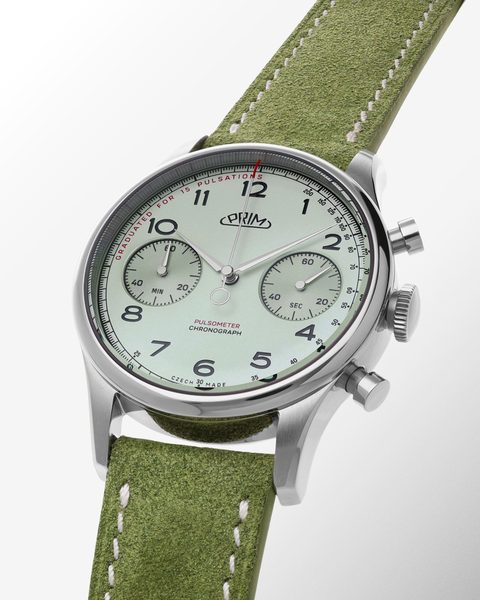 PRIM Janský Pulsometer Chronograph 39 W03P.13283.B - Obrázek 2