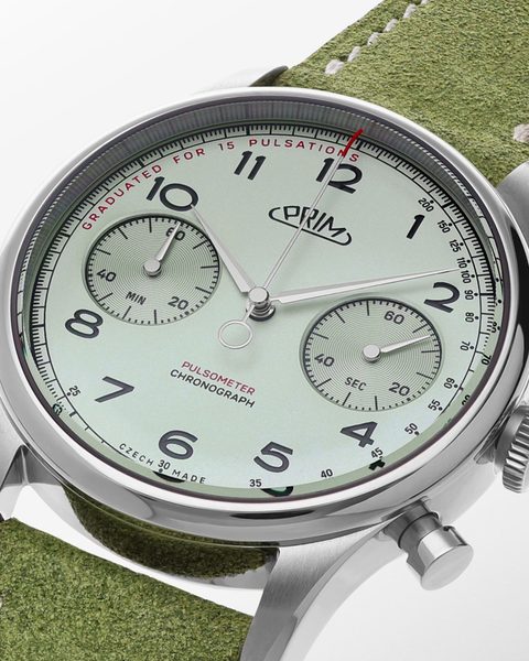 PRIM Janský Pulsometer Chronograph 39 W03P.13283.B - Obrázek 3