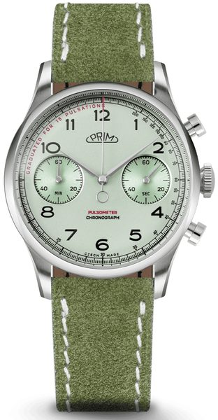 PRIM Janský Pulsometer Chronograph 39 W03P.13283.B