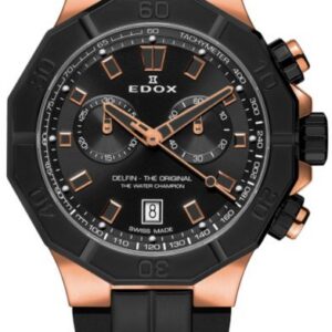 EDOX Delfin Quartz Chronograph 10113-37RNCA-NIR