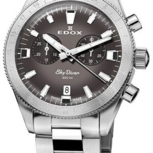 EDOX Skydiver Chronograph Quartz 10116-3-GRIDN Limited Edition