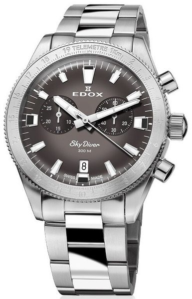 EDOX Skydiver Chronograph Quartz 10116-3-GRIDN Limited Edition