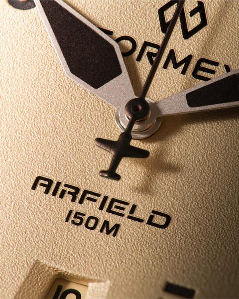 Formex AirField Automatic Desert Sand Black Nylon-Velcro 0661.1.6556.822