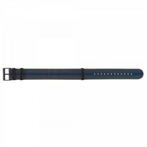 Traser řemen textilní pro P67 Officer Pro Quartz šedo-modrý - 22 mm