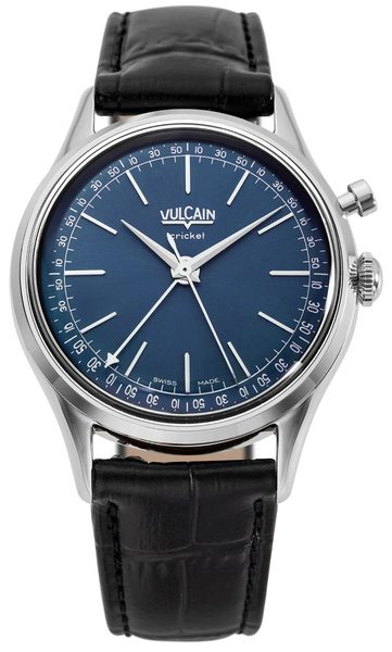 Vulcain Cricket President 36 mm - Blue - Grey - Obrázek 2